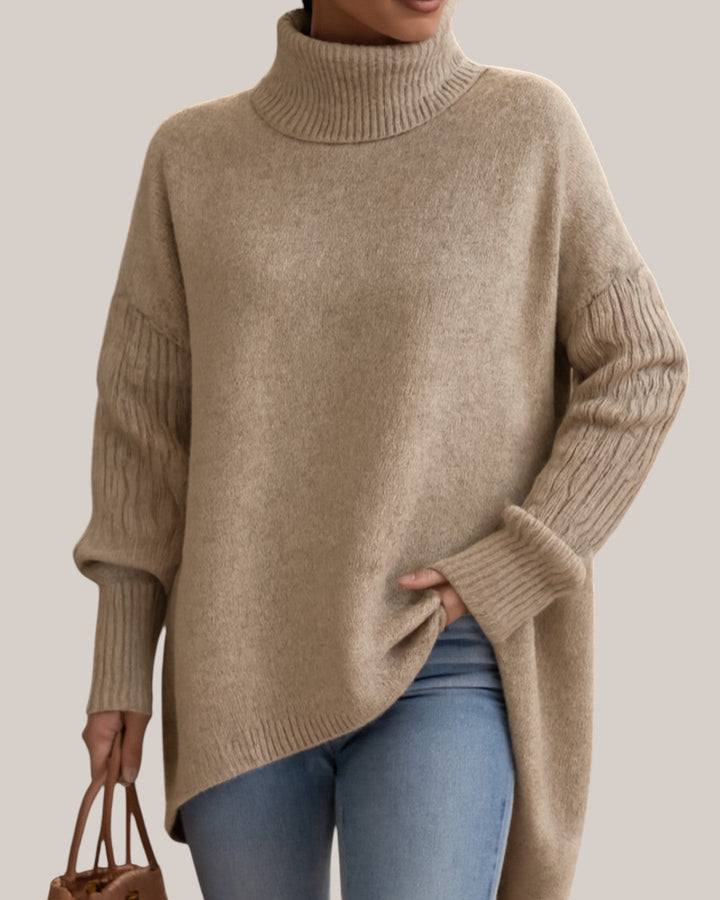 FENELLA | LONG TURTLENECK SWEATER