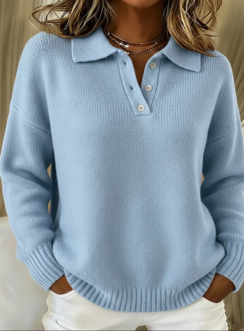HAYDEN | POLO SWEATER