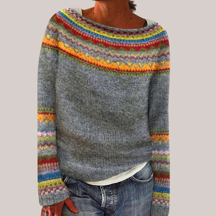AURIELLE | VINTAGE KNIT SWEATER