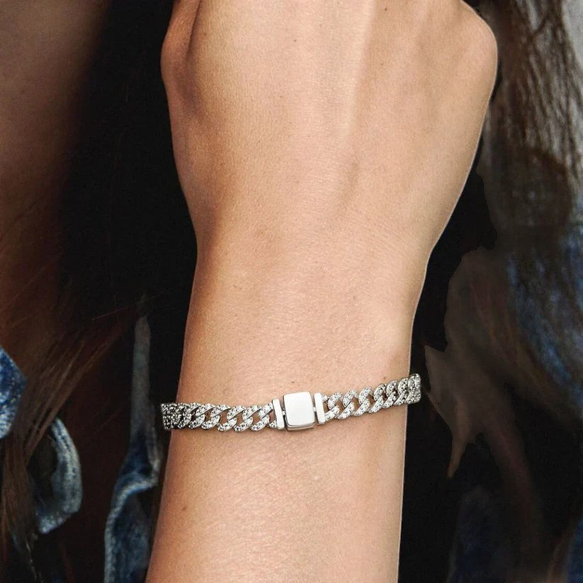 CUBAN MOISSANITE BRACELET