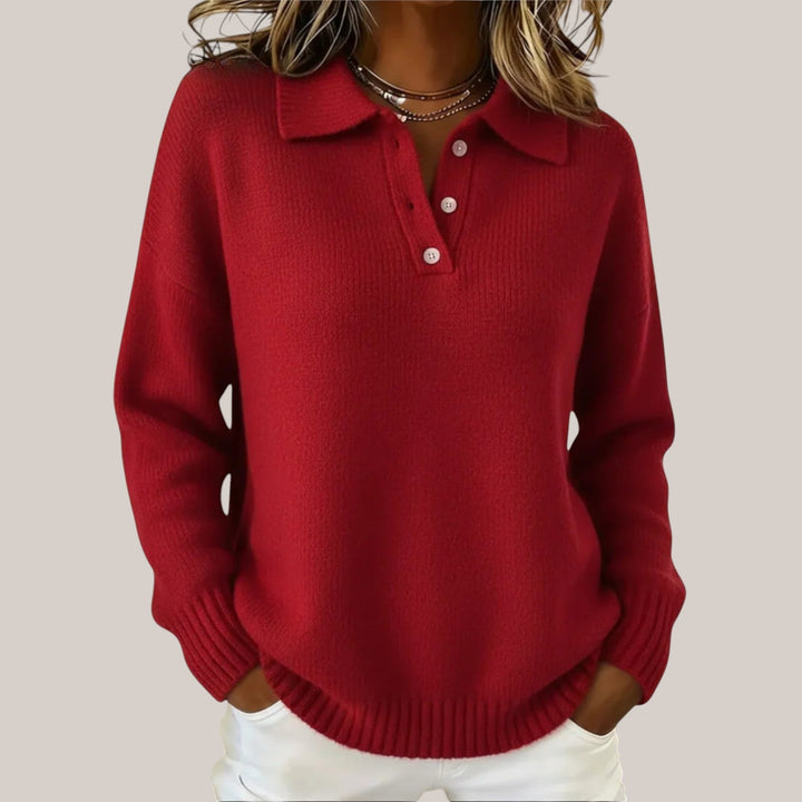 HAYDEN | POLO SWEATER