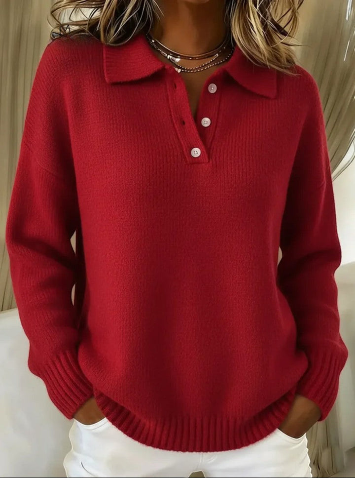 HAYDEN | POLO SWEATER