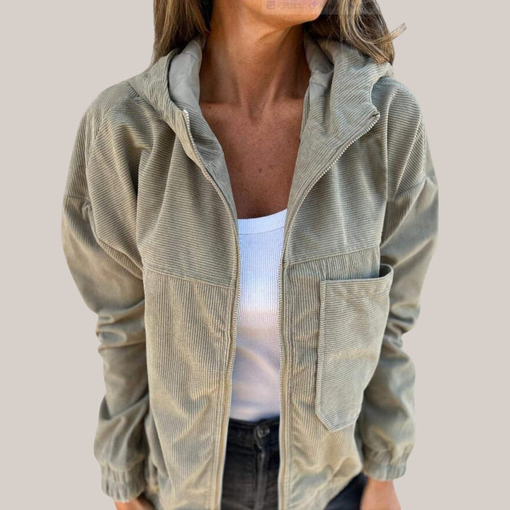 ELVIANA | HOODED ZIP JACKET