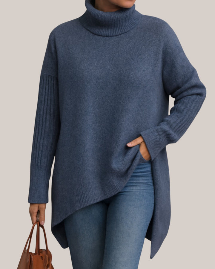 FENELLA | LONG TURTLENECK SWEATER