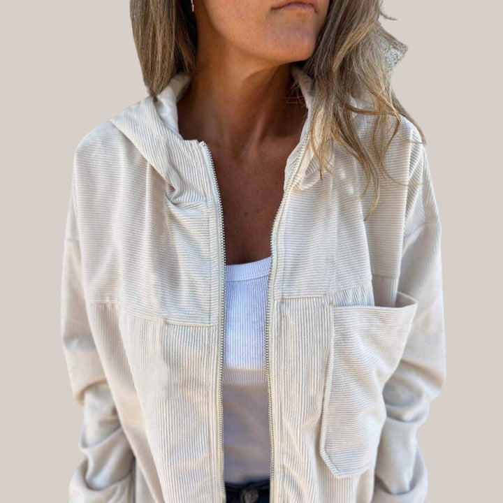 ELVIANA | HOODED ZIP JACKET
