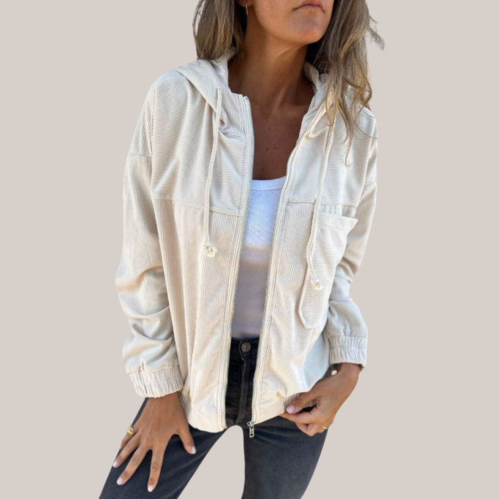 ELVIANA | HOODED ZIP JACKET