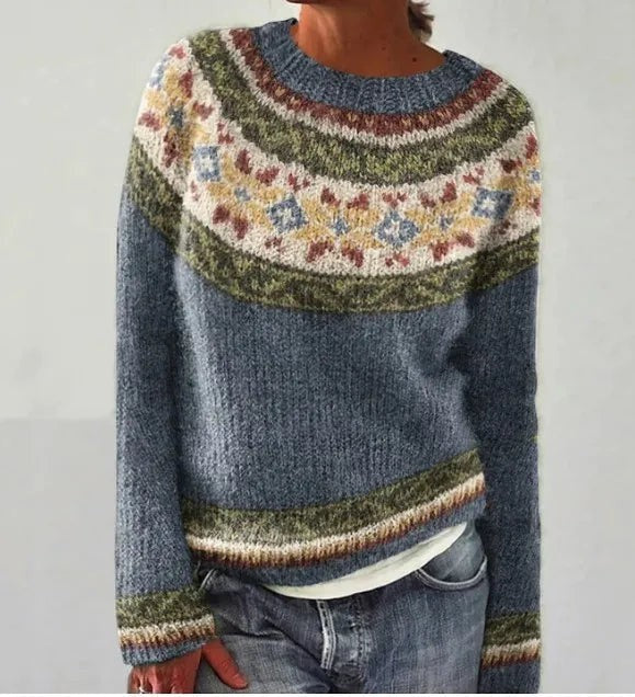 AURIELLE | VINTAGE KNIT SWEATER