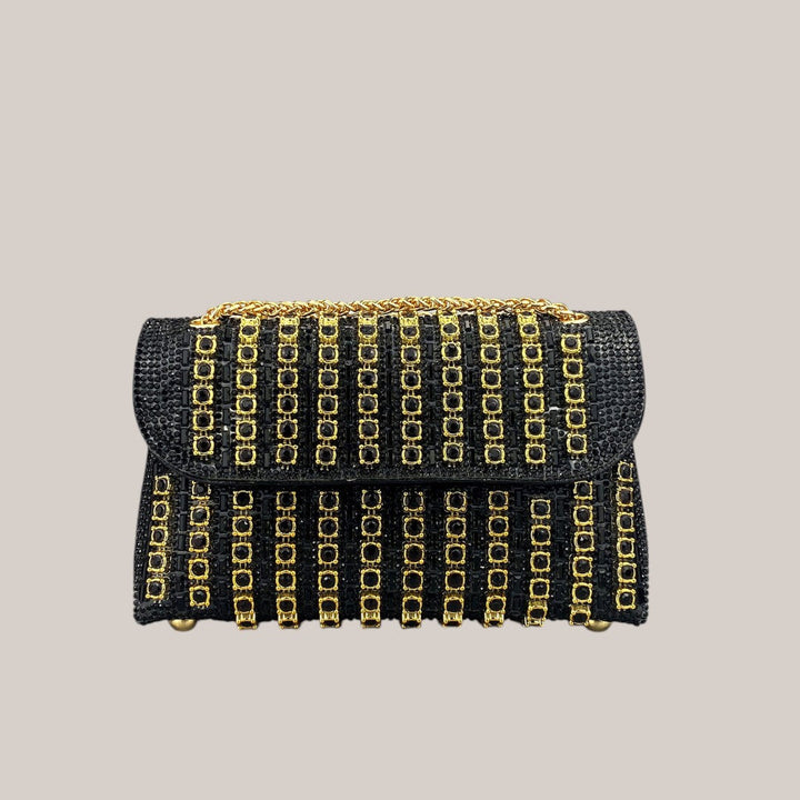 KLAUDIA | CHIC CHAIN DIAMOND SHOULDER BAG