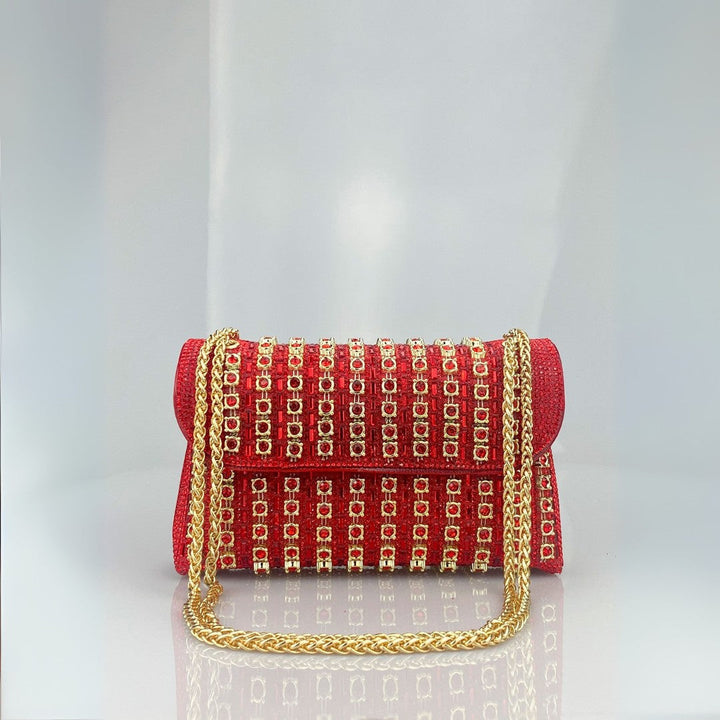 KLAUDIA | CHIC CHAIN DIAMOND SHOULDER BAG