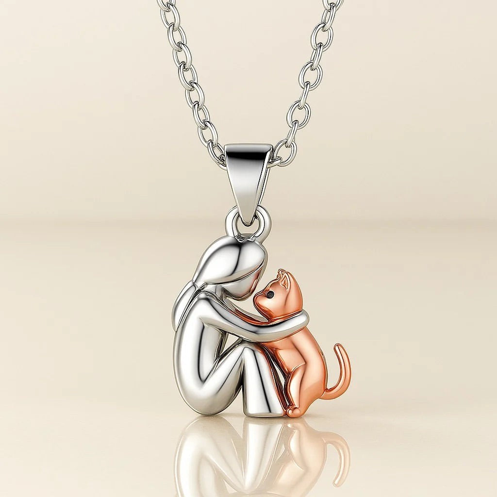 CAT HUG PENDANT
