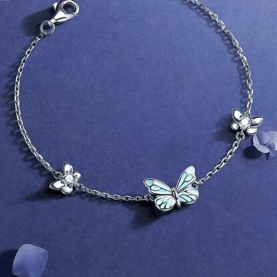 BLUE BUTTERFLY BRACELET