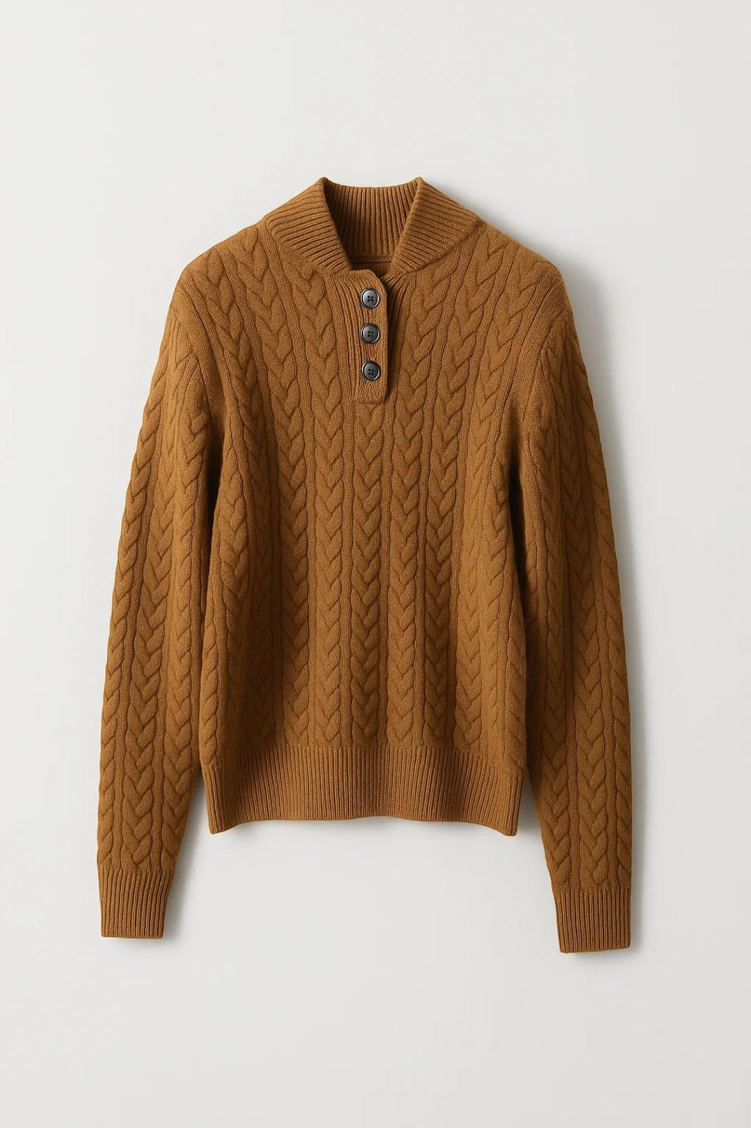 YSELLA | BUTTONED SWEATER