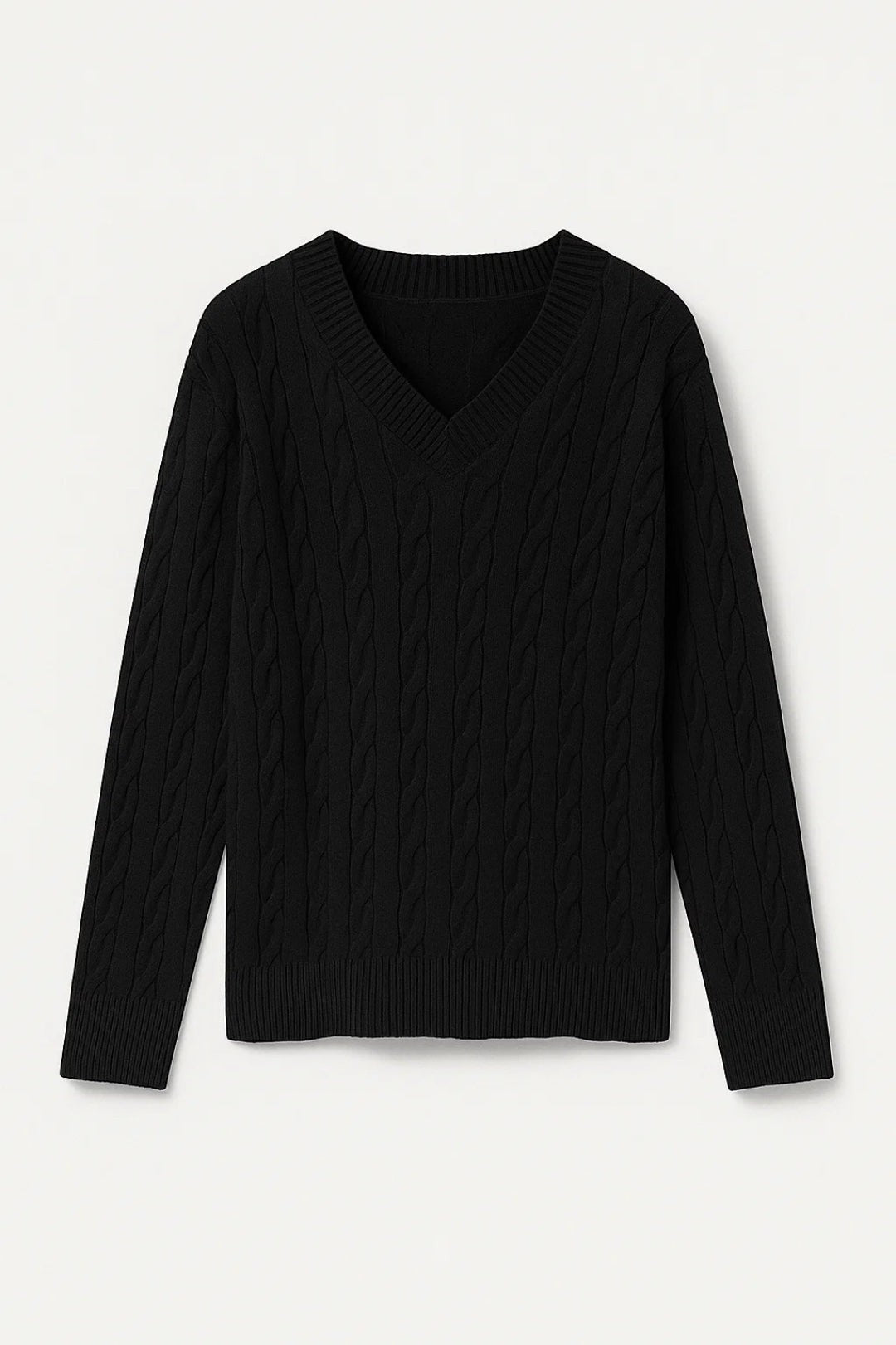 SUNNIVA | V-NECK KNIT SWEATER