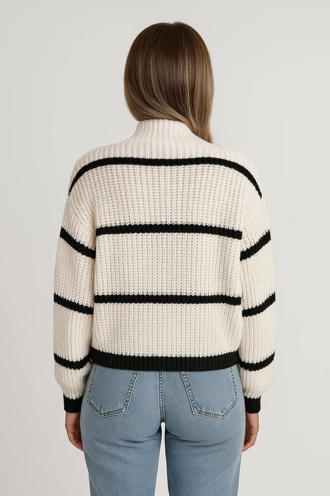 DEVINA | STRIPED  SWEATER