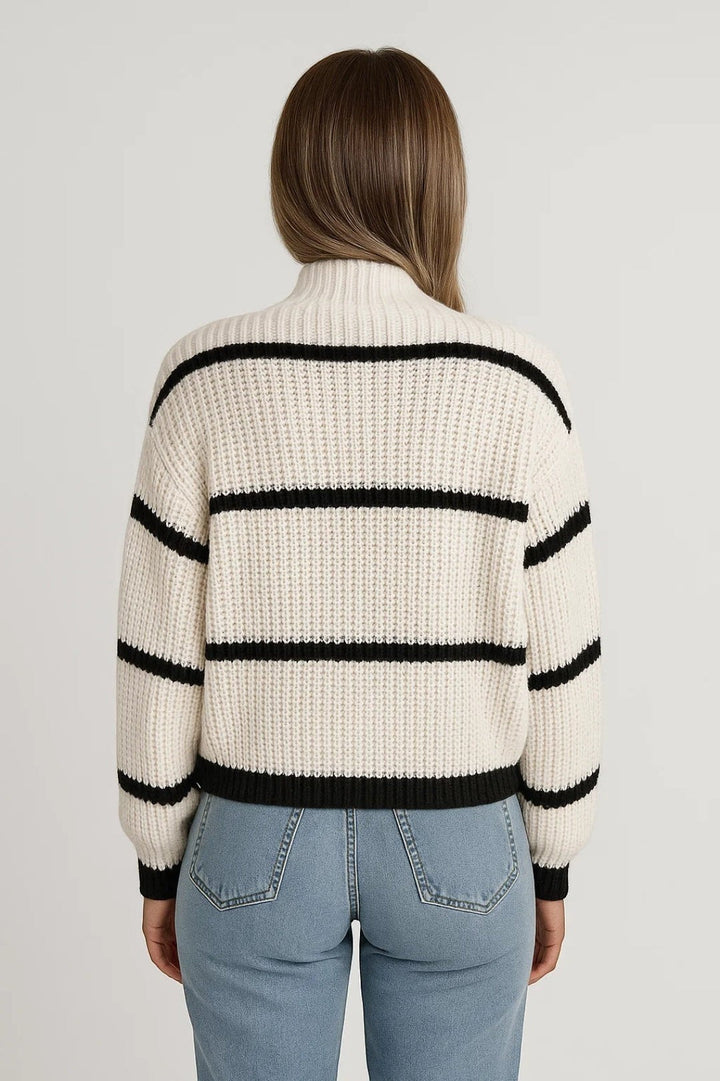DEVINA | STRIPED  SWEATER