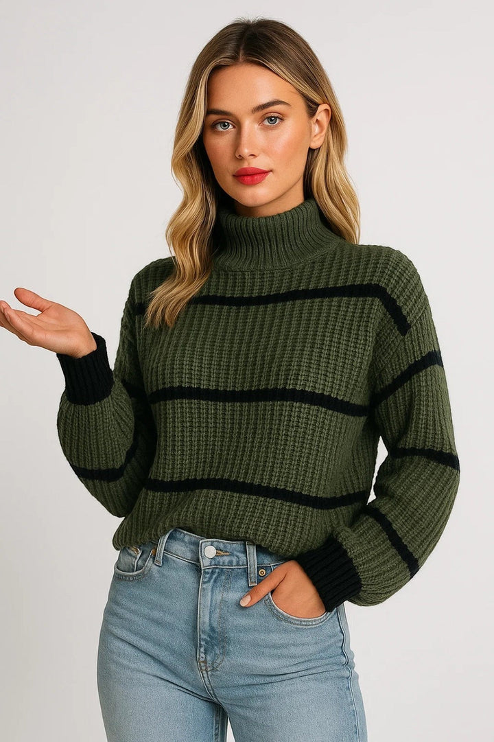DEVINA | STRIPED  SWEATER