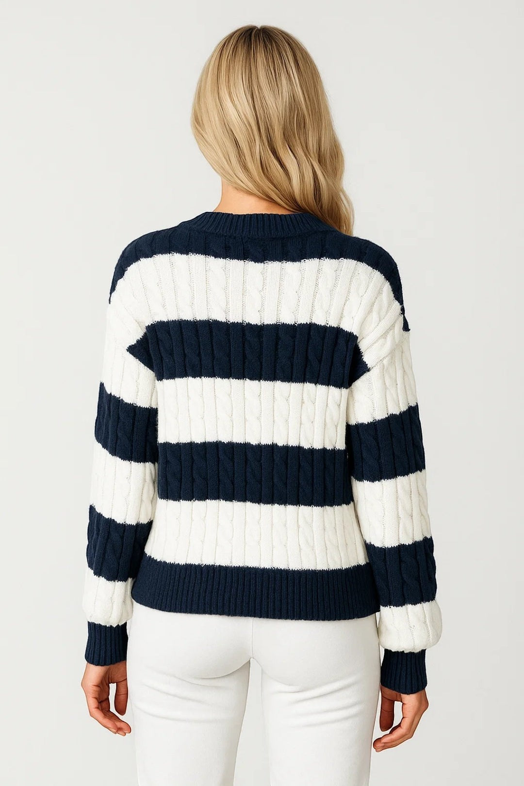 MIRELLE | STRIPED SWEATER