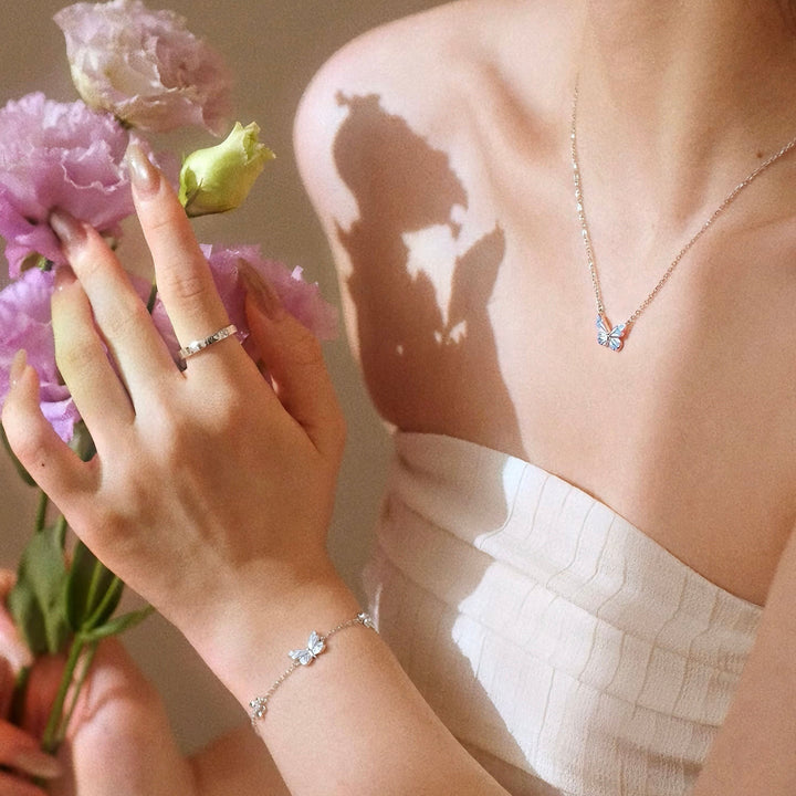 BLUE BUTTERFLY BRACELET
