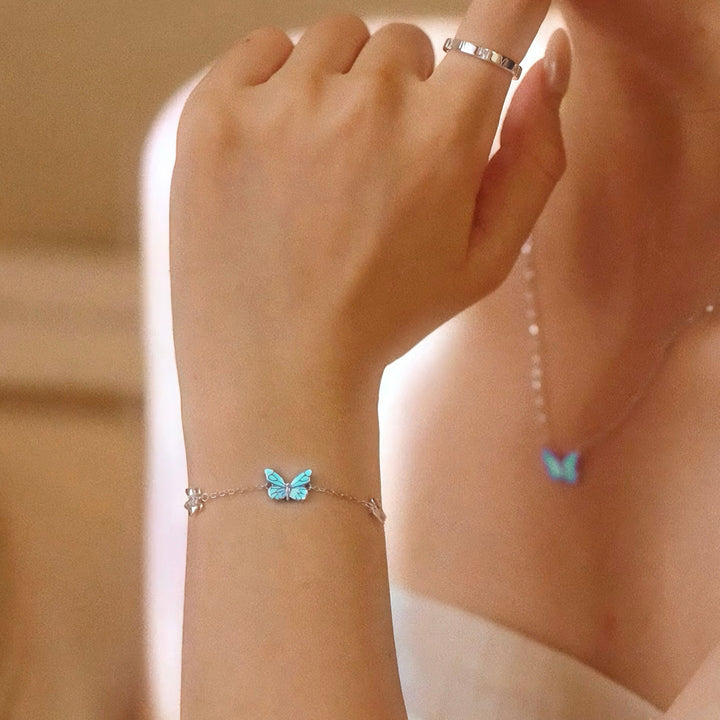 BLUE BUTTERFLY BRACELET