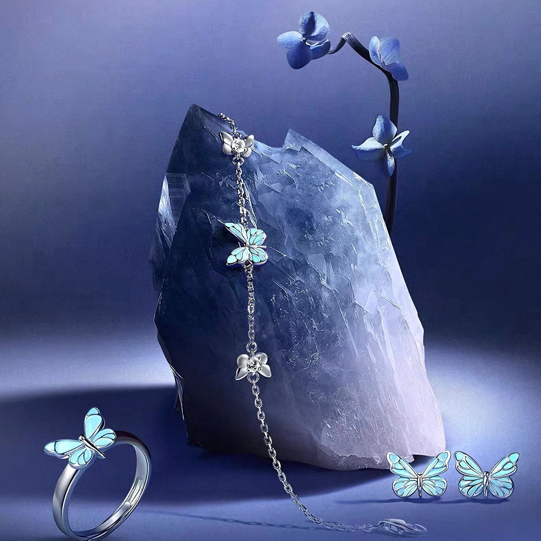 BLUE BUTTERFLY BRACELET