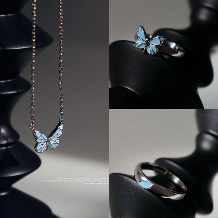 BLUE BUTTERFLY BRACELET