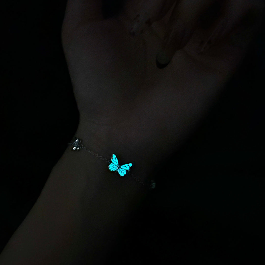 BLUE BUTTERFLY BRACELET