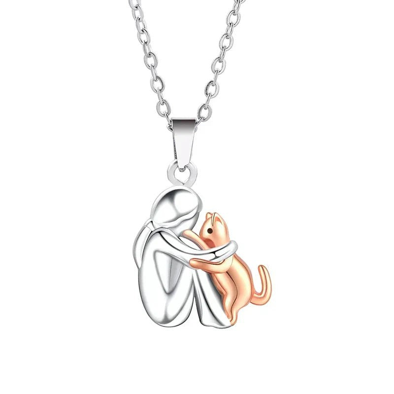 CAT HUG PENDANT