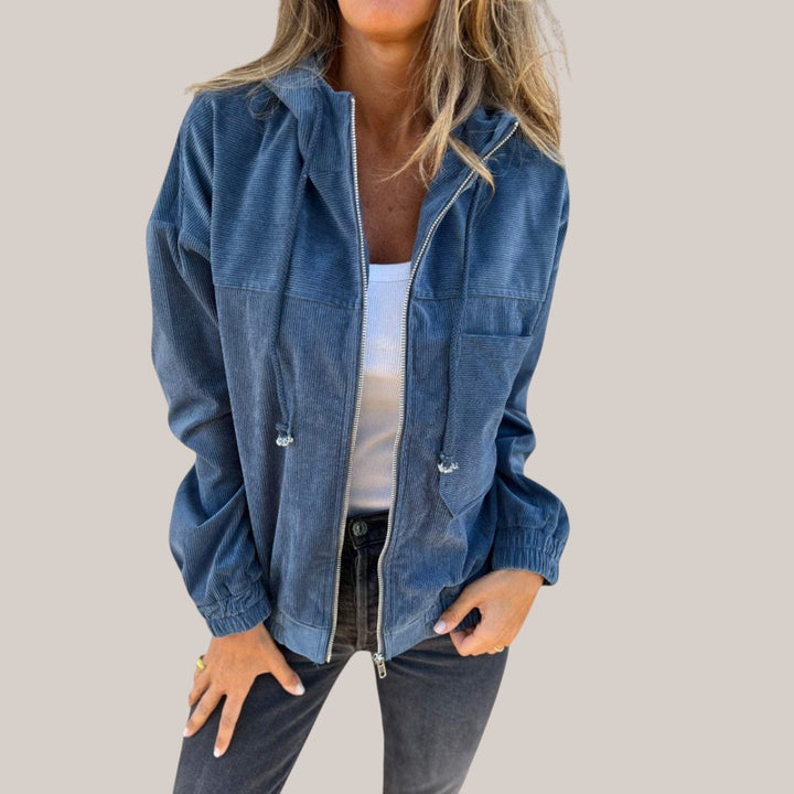 ELVIANA | HOODED ZIP JACKET