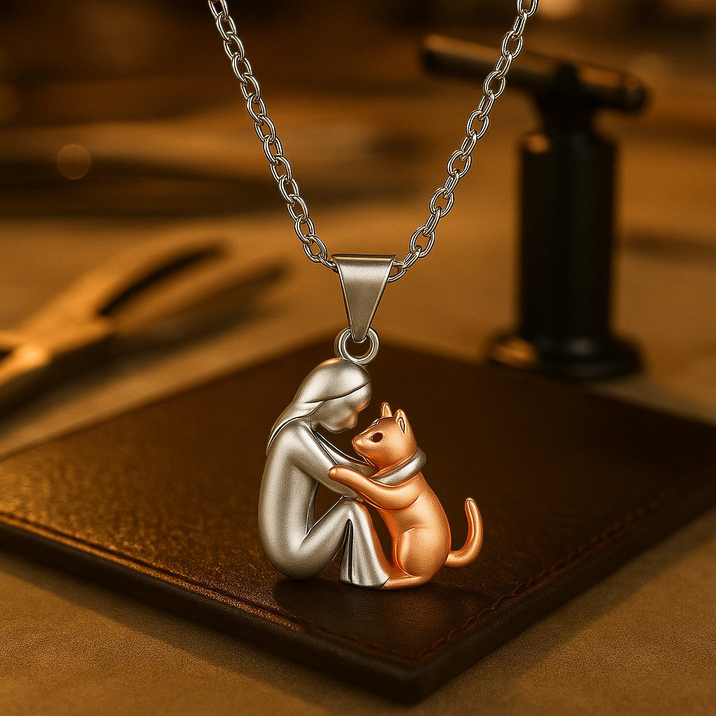 CAT HUG PENDANT