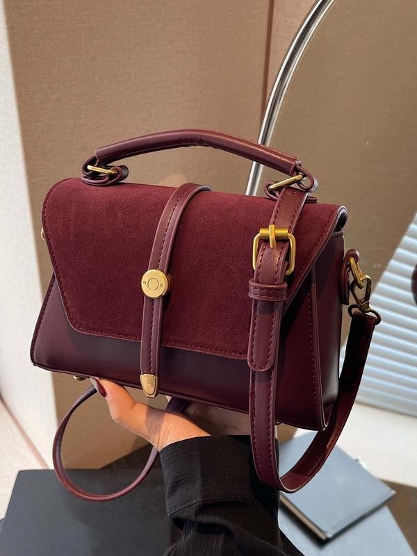 ALWINA | LEATHER SUEDE BAG