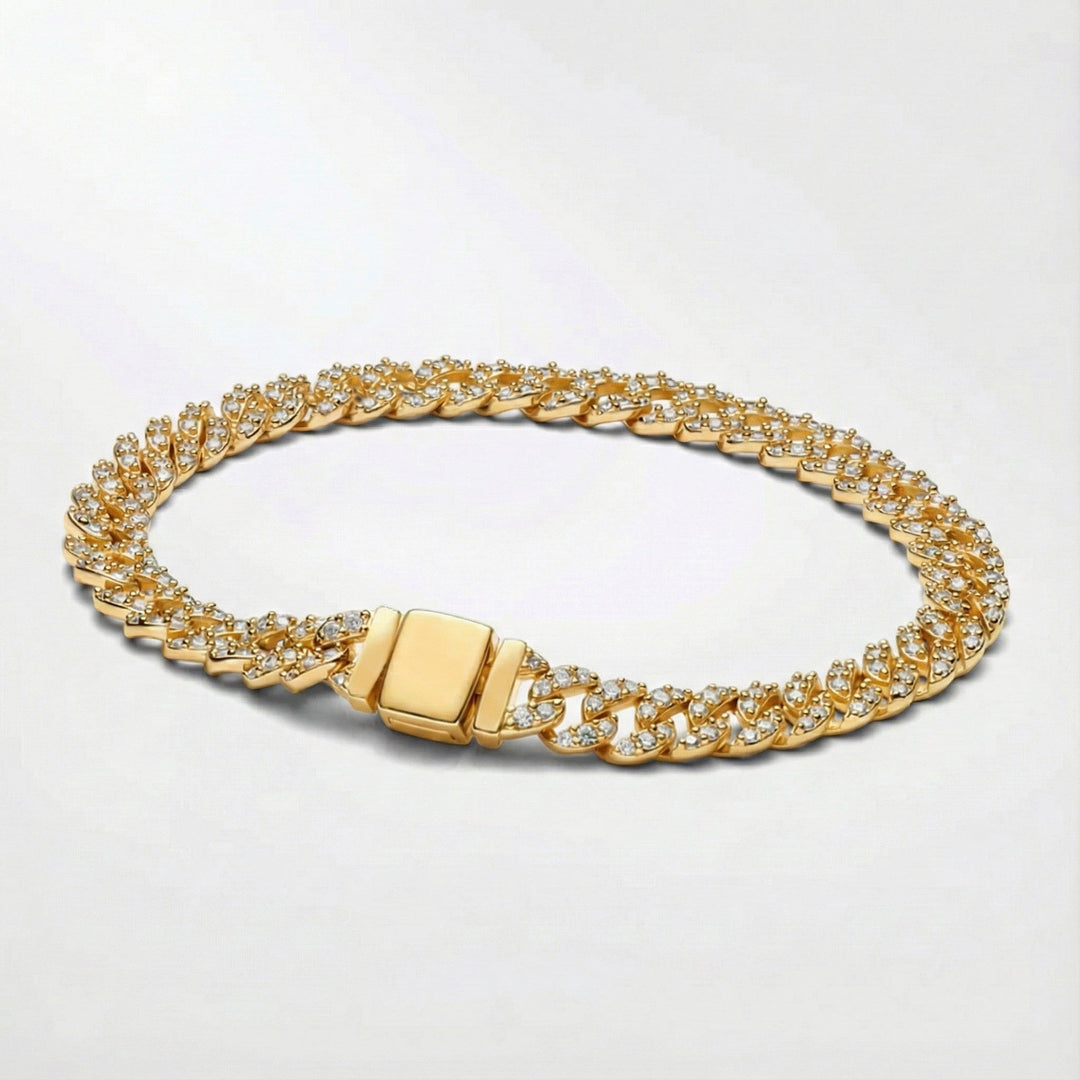 CUBAN MOISSANITE BRACELET